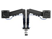 Tracer Double Armflex Monitor Mount  Black
