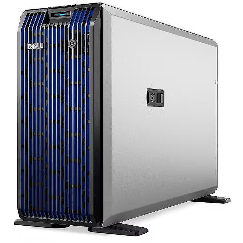 Server DELL PowerEdge T360, Tower, Intel Xeon 6315P (4 C / 4 T, 2.80 GHz - 4.70 GHz, 12 MB cache, 55 W), 16 GB DDR5 ECC, 1 x 480 GB SSD, 8 x LFF, DELL PERC H355, Fara, 2 x 700 W