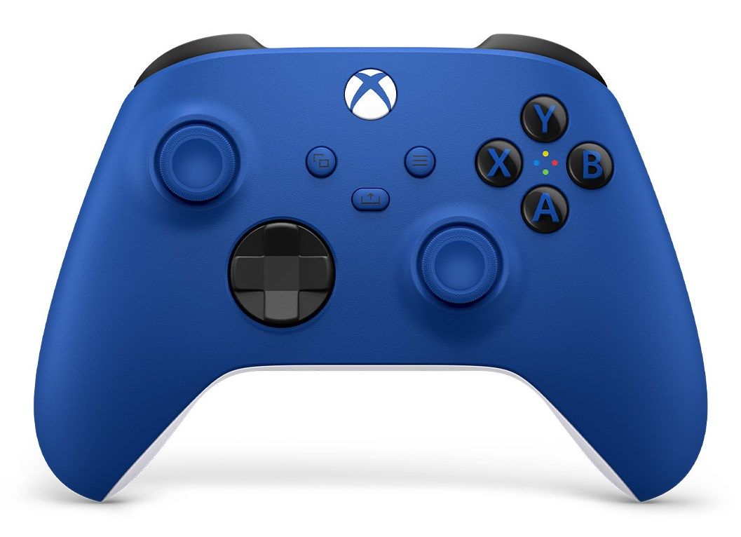 Microsoft Xbox Wireless Controller Blue Bluetooth/USB Gamepad Analogue / Digital Xbox One  Xbox One S  Xbox One X