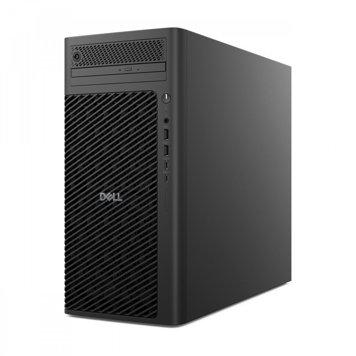 Desktop PC Dell Pro Max Tower T2 FCT2250 Tower, Intel Core Ultra 7 - 265 (20 C / 20 T, 1.8 GHz - 5.3 GHz, 30 MB cache, 65 W), 32 GB DDR5, 1 TB SSD, Fara unitate optica, nVidia RTX A1000 8 GB, 500 W, Windows 11 Pro