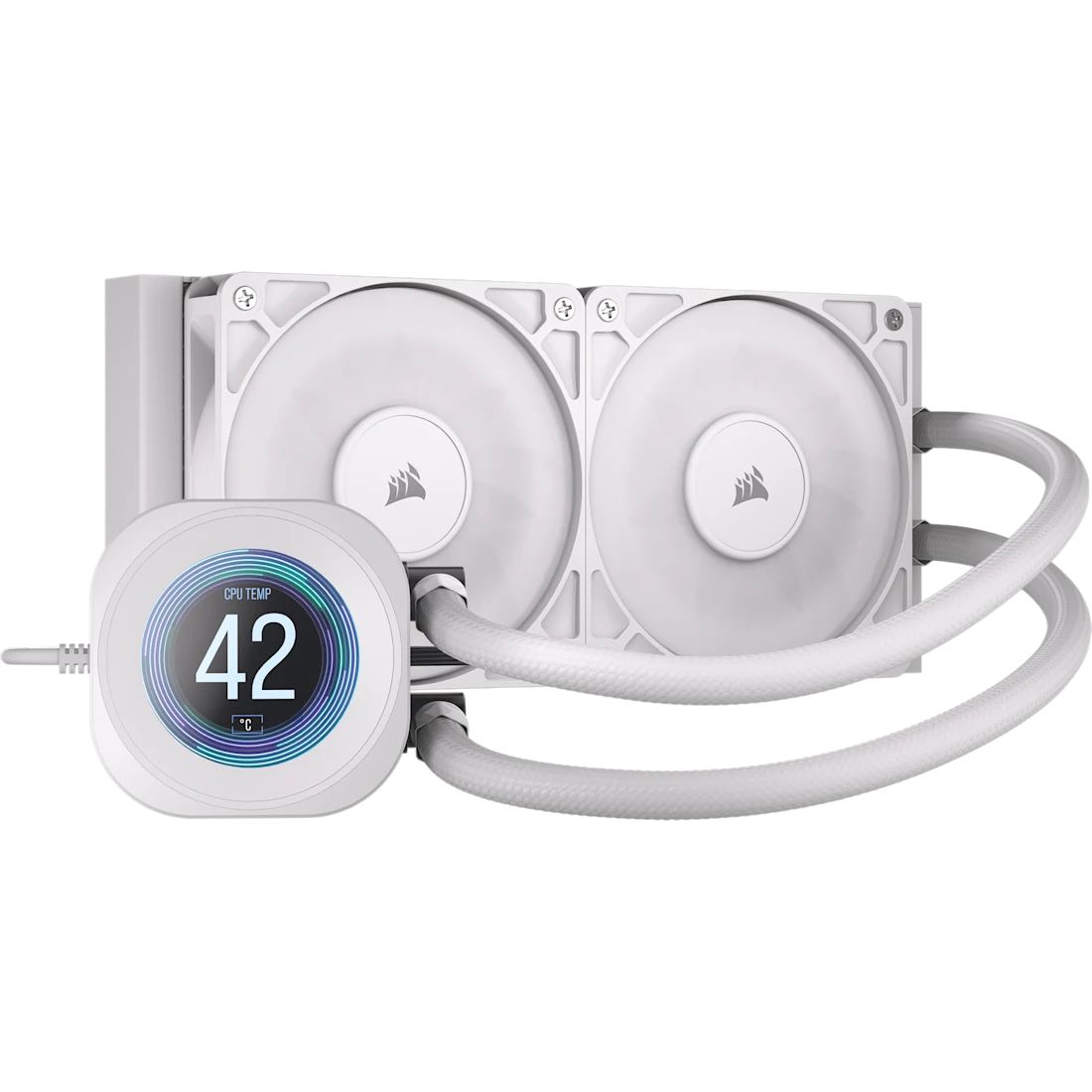 NAUTILUS 240 RS LCD, AIO 240mm, 2.1  IPS, PWM Zero RPM, Intel/ AMD, Alb