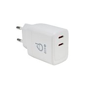 ALIMENTATOR retea SPACER Power Delivery, GaN, 2 x USB Type-C PD (max 45W)  SPAR-TYPECQ-03  (timbru verde 0.18 lei)