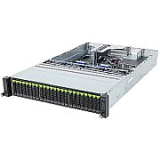 Server GIGABYTE R263-Z36, Rack 2U, fara procesor,  AMD socket SP5  max 300 W, fara memorie, 24 x SFF, Fara, 2 x 1600 W