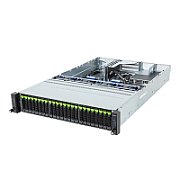 Server GIGABYTE R263-Z36, Rack 2U, fara procesor,  AMD socket SP5  max 300 W, fara memorie, 24 x SFF, Fara, 2 x 1600 W