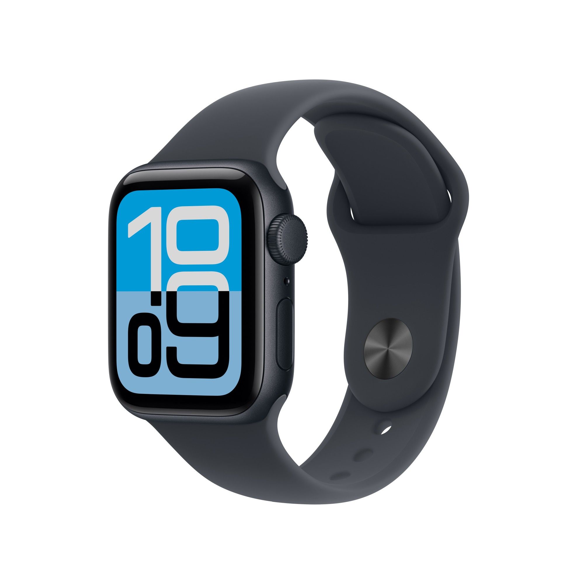 Apple Watch SE 3 GPS 40 mm Carcasă din aluminiu Midnight cu brățară sport Midnight - S/M