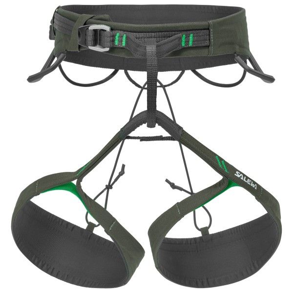 Uprząż wspinaczkowa Salewa Agner Harness - dark olive rozmiar: s