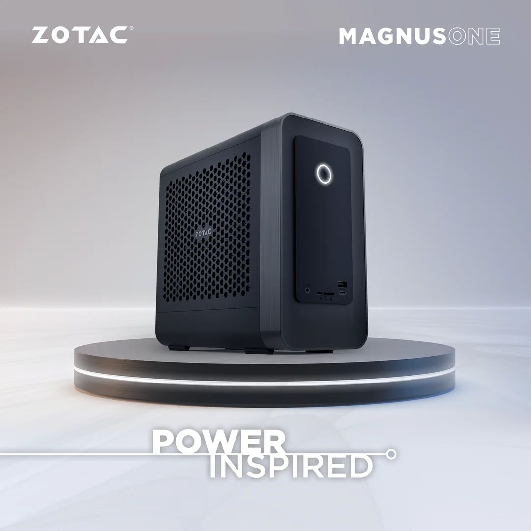 Desktop PC Zotac ZBOX Magnus, Intel 265 (20 C / 20 T, 1.8 GHz - 5.3 GHz, 30 MB cache), 1 TB SSD, NVIDIA GeForce RTX 5070 Ti 16 GB, Windows 11 Home