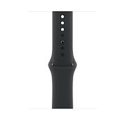 Apple Watch Series 11 GPS + Cellular 46mm Jet Black Aluminium Case with Black Sport Band - S/M