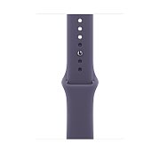 Apple Watch S11 Cellular 46mm Silver Aluminium Case with Purple Fog Sport Band - S/M