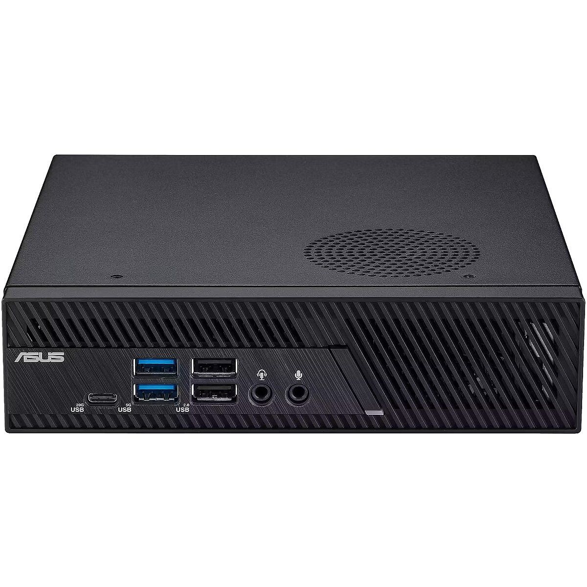 Desktop PC Asus PB63 Mini PC, Intel core  I3-14100 (4 C / 8 T, 3.5 GHz - 4.7 GHz, 12 MB cache, 65 W), 8 GB DDR5, 256 GB SSD, Fara unitate optica, Intel UHD Graphics Partajata, 120 W, Windows 11 Pro