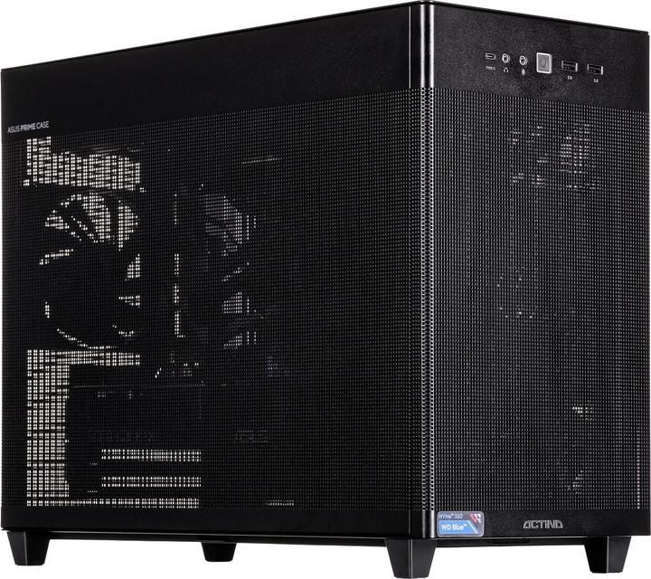 Desktop PC Actina 5901443430483, AMD Ryzen 5 - 7600X (6 C / 12 T, 5.3 GHz), 32 GB RAM, 1 TB SSD, Fara unitate optica, nVidia GeForce RTX 5070 12 GB, 650 W, Fara sistem de operare