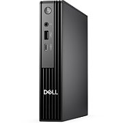 Desktop PC Dell Pro QCM1250 Micro Form Factor, Intel Core ultra 5 235T (14 C / 14 T, 2.2 GHz - 5 GHz, 24 MB cache, Nespecificat), 8 GB DDR5, 512 GB SSD, Fara unitate optica, Intel Graphics Partajata, 90 W, Windows 11 Pro