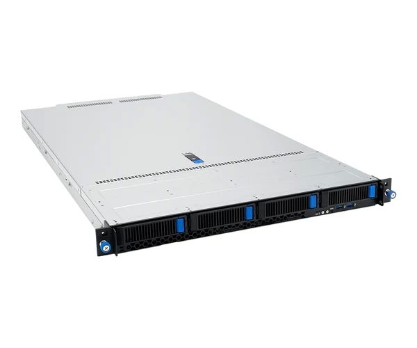 Server ASUS RS700A-E13-RS4U, Rack 1U, fara procesor, 2 x AMD socket SP5  max 400 W, fara memorie, 4 x LFF, Fara, 2 x 2000 W
