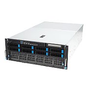 Server ASUS ESC8000A-E12P, Rack 4U, fara procesor, 2 x AMD socket SP5  max 400 W, fara memorie, 8 x LFF, HPE, Fara, 3 x 3000 W