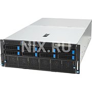 Server ASUS ESC8000A-E12P, Rack 4U, fara procesor, 2 x AMD socket SP5  max 400 W, fara memorie, 8 x LFF, HPE, Fara, 3 x 3000 W