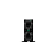 Server HPE ProLiant ML350 Gen11, Tower 4U, Intel Xeon Silver 4510 (12 C / 24 T, 2.40 GHz - 4.10 GHz, 30 MB cache, 150 W), 64 GB DDR5 ECC, HPE NS204i-u Gen11, 8 x SFF, HPE MR408i-o Gen11, Fara, 2 x 1000 W