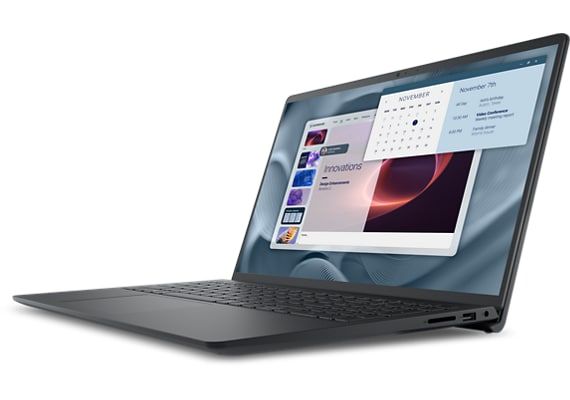 Laptop Dell Pro 15 Essential PV15250, 15.6 inch 1920 x 1080, Intel Core i7 1355U (10 C / 12 T, 3.7 GHz - 5.0 GHz, 12 MB cache, 28 W), 16 GB DDR5, 512 GB SSD, Intel Graphics, Ubuntu, Tastatura English International, Negru