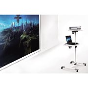 Techly Universal Trolley for Notebook / Projector  White ICA-TB TPM-6