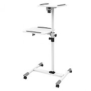Techly Universal Trolley for Notebook / Projector  White ICA-TB TPM-6