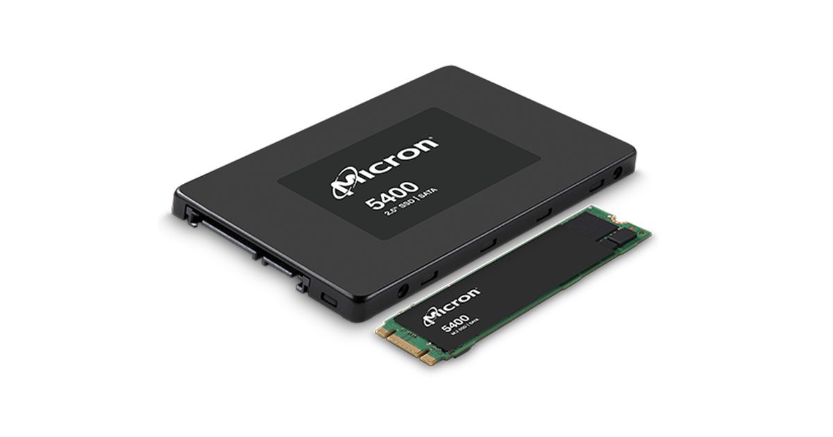 SSD server Lenovo ThinkSystem 5400 PRO (Micron) 1.92 TB, 2.5 inch, SATA 6G, 3D TLC, 1.5 DWPD, caddy Lenovo SFF