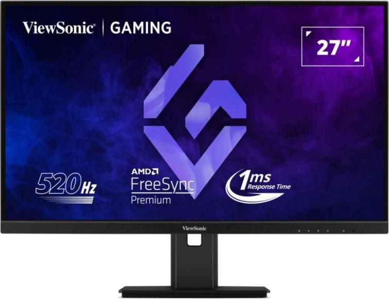 Monitor ViewSonic 27  XG2737, Diagonal (inch): 27, Diagonal (cm): 68, Aspect ratio: 16:9, Panel: IPS, Resolution: 1920x1080, Refresh Rate: 520Hz, Response time GtG: 1ms, Brightness (max): 400 cd/m², Contrast (static) : 1000:1, Contrast (dynamic): 80M:1, Viewing angle: 178/178, Color Gamut Type