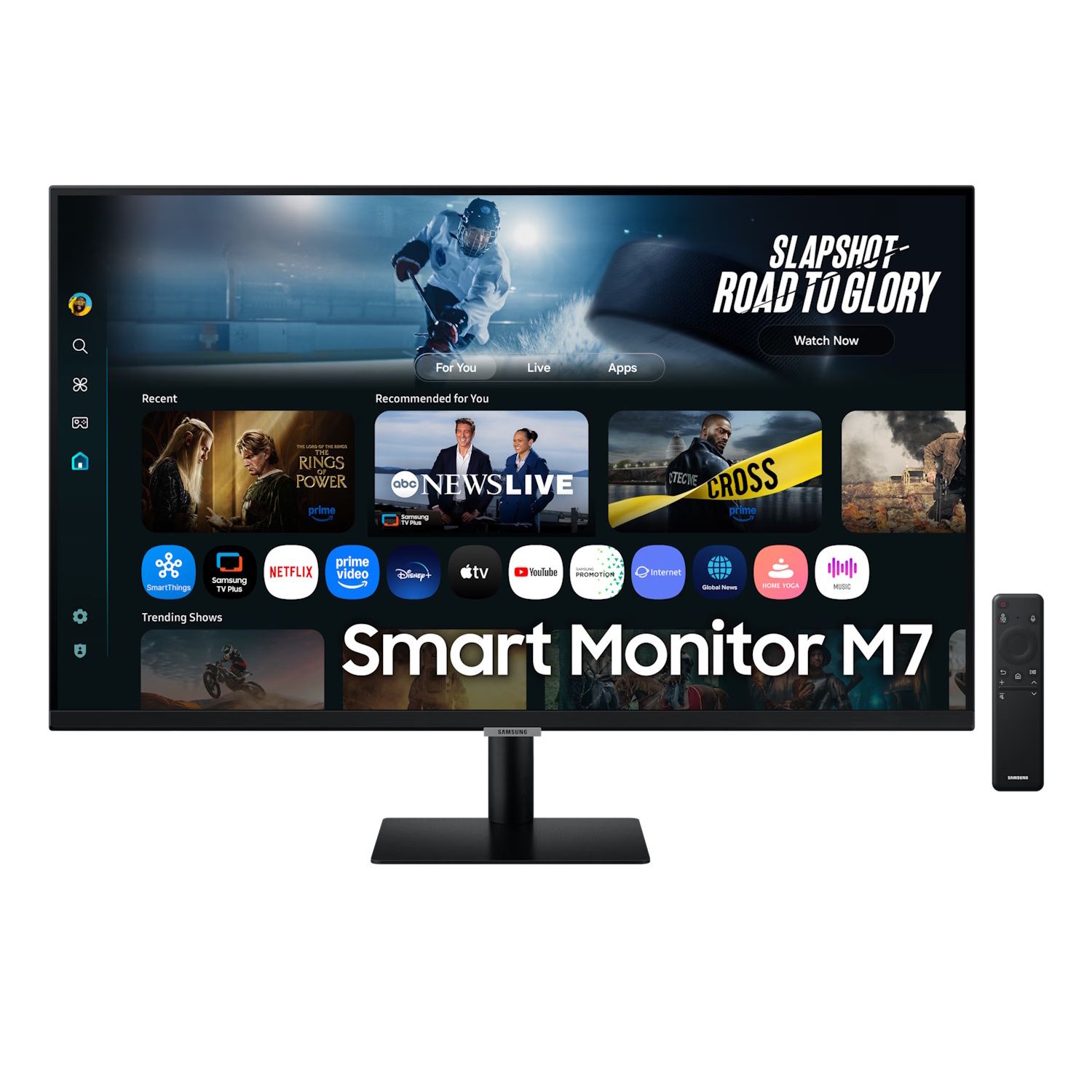 Monitor Samsung 32  LS32FM700UUXDU, Diagonal (inch): 32, Diagonal (cm): 81, Aspect ratio: 16:9, Panel: VA, Resolution: 3840x2160, Refresh Rate: 60Hz, Response time GtG: 4ms, Brightness (max): 300 cd/m², Contrast (static) : 3000:1, Viewing angle: 178/178, Color Gamut Type: NTSC, Color Gamut Coverage
