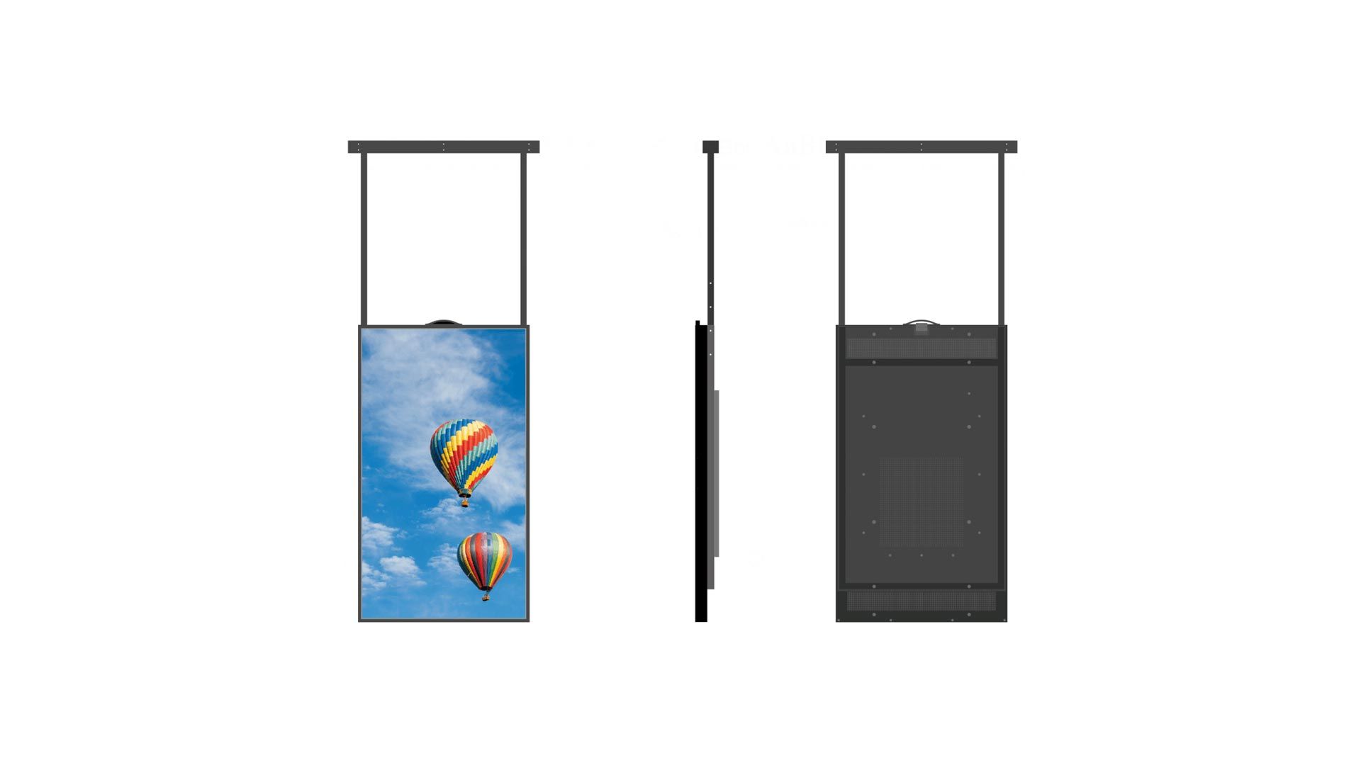 Monitor signage Dahua HighBrightness Vertical (Portrait), 43 , 3000nit, FHD, panel IPS, DLED, 8ms, contrast static 1200:1, mătuire 25%, Android 11, CPU A55*4 1.92GHz, 4GB+32GB. Conectivitate: WiFi optional (modul extern), 1xHDMI2.1, 1xUSB-A2.0, 1xUSB-A3.0, 1xTF card (max 128GB), 1xLAN
