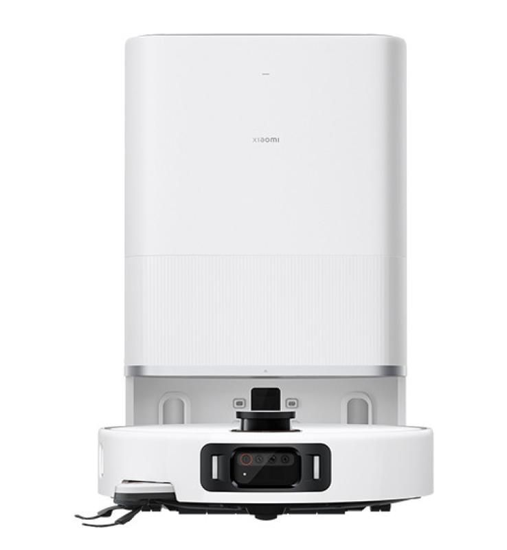 Xiaomi 5 Pro. Dust container type: Dust bag, Product colour: White, Shape: Round. Dust capacity (total): 0.29 L, Dust capacity (base): 2.5 L, Clean water tank capacity (base): 4 L. Battery capacity: 5200 mAh, Runtime: 140 min, Battery voltage: 14.4 V. Diameter: 35 cm, Height: 88 mm, Weight: 3.97 kg