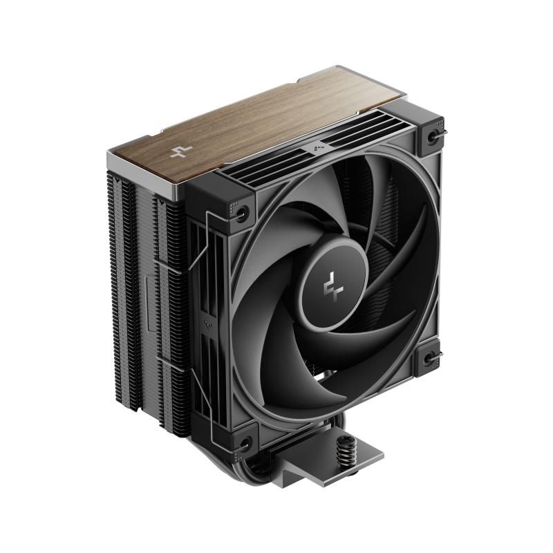 COOLER DeepCool  AK400 G2  skt. Intel si AMD, racire cu aer, vent. 120mm, 2000 rpm, 4 heatpipies, inaltime 156mm, top cover lemn, negru, R-AK400G2-BKNNMN-GJD   (timbru verde 0.8 lei)