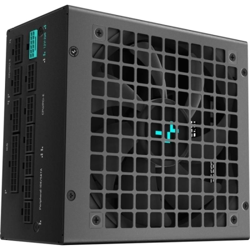 SURSA Gamer Storm by DeepCool PQ1200G, 1200W, certificare 80Plus Gold, modular, active PFC + Half Bridge SRC LLC + DC to DC, fan 120mm, negru,  R-PQC00G-FD1B-JGEU-V1  (timbru verde 2 lei)
