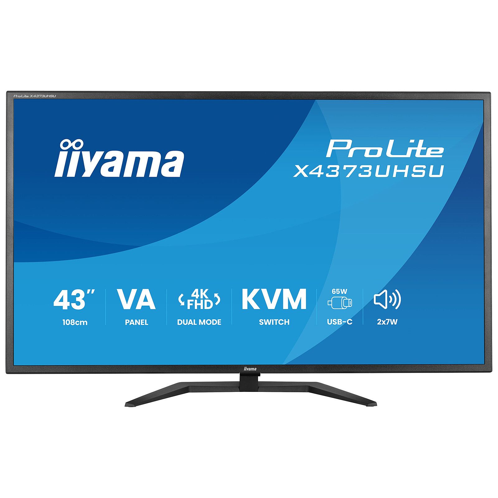 43IN UHD USB-C/3840X2160 UHD 1920X1080 120HZ