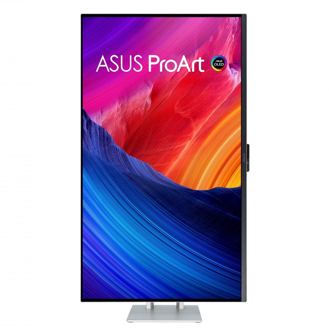 ASUS ProArt OLED PA32UCDM computer monitor 80 cm (31.5 ) 3840 x 2160 pixels 4K Ultra HD QD-OLED Silver