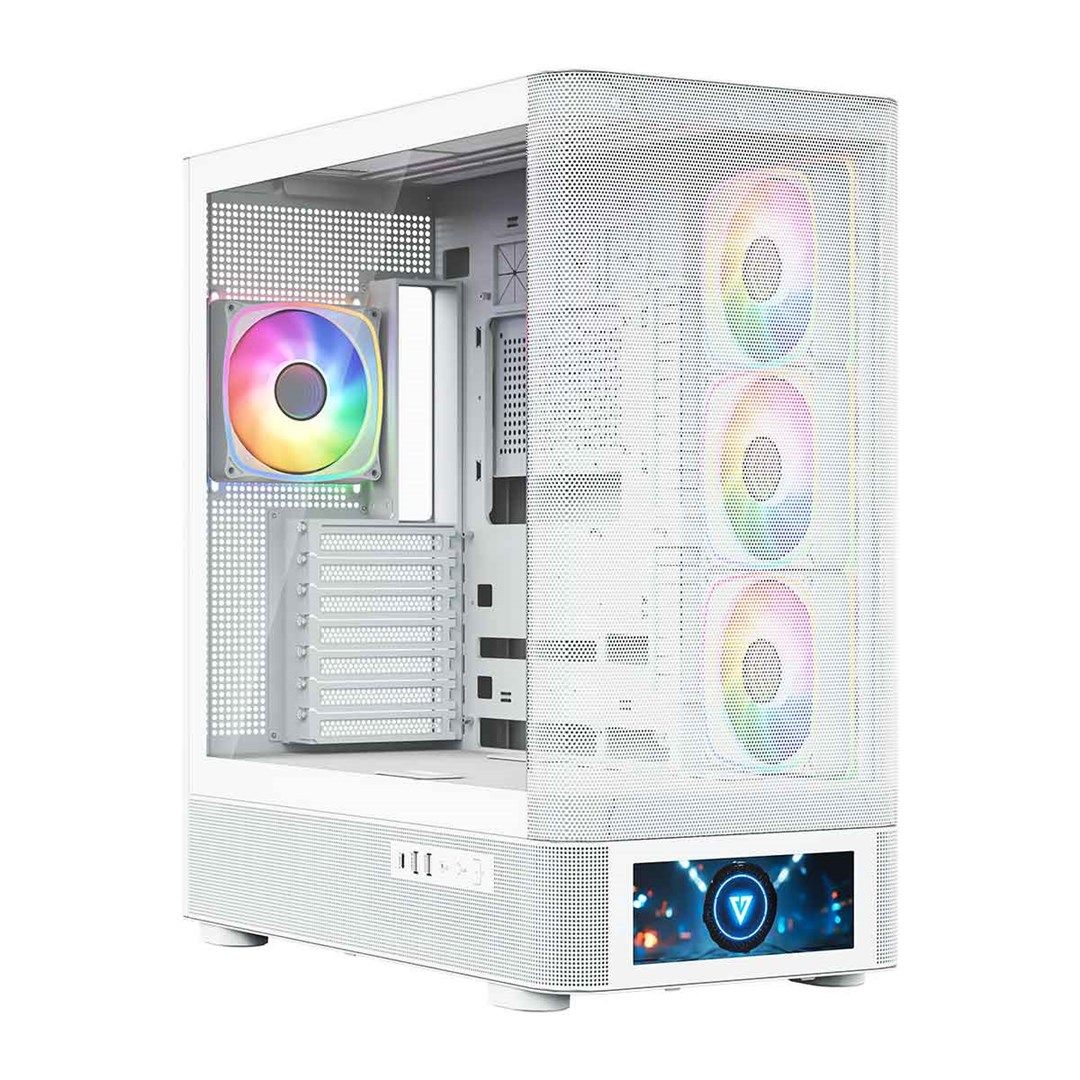 MODECOM Volcano Volcano AQ500 ARGB Midi White