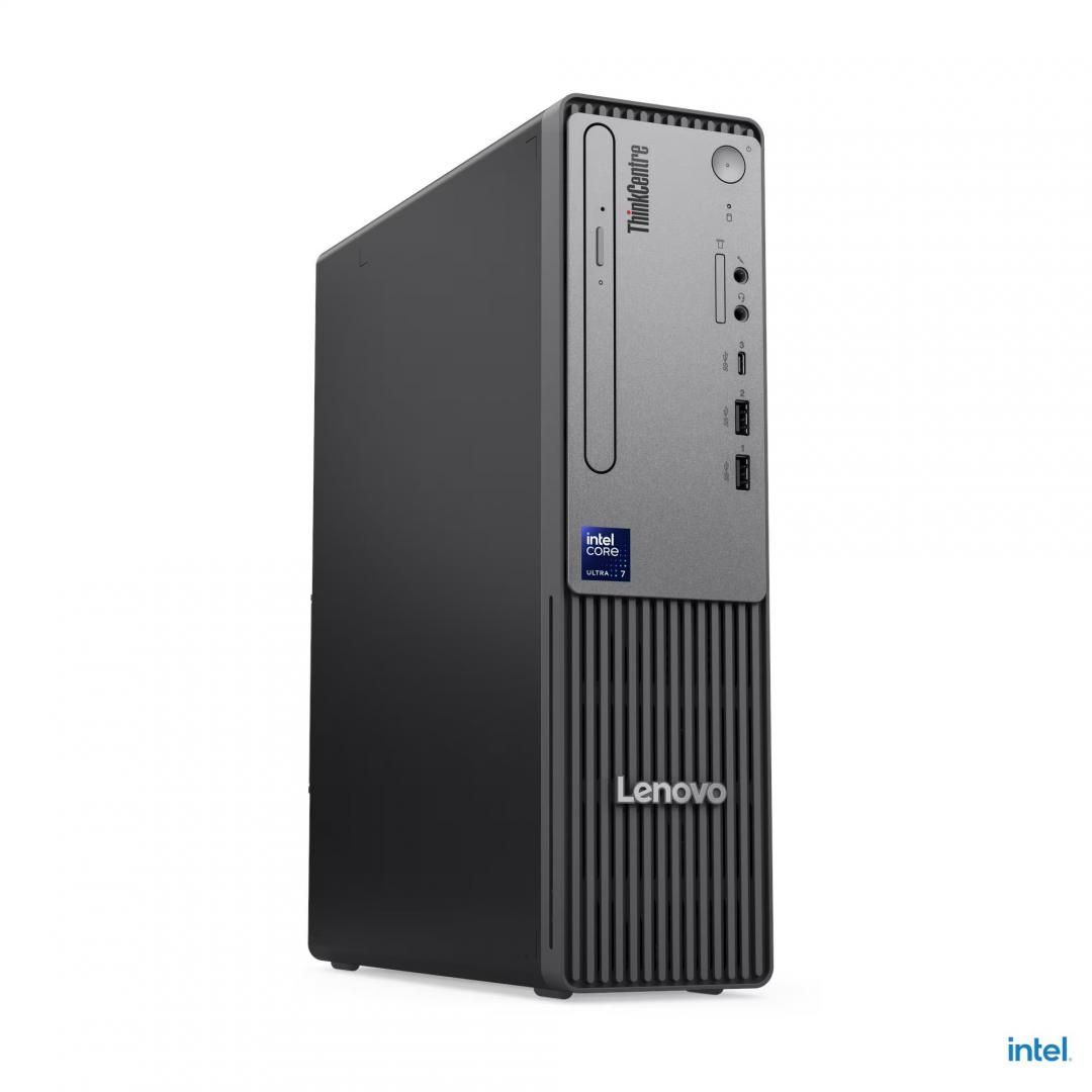 Desktop PC Lenovo ThinkCentre neo 50s Gen 6 SFF SFF, Intel Core Ultra 5 - 225 (10 C / 10 T, 2.7 GHz - 4.9 GHz, 20 MB cache, 65 W), 16 GB DDR5, 512 GB SSD, Fara unitate optica, Intel Arc A310 LP 4 GB, 260 W, Fara sistem de operare