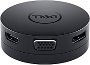 DELL DA300 Prin cablu USB 3.2 Gen 2 (3.1 Gen 2) Type-C Negru