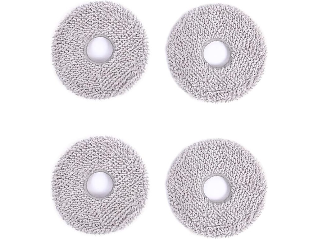 Set 4 rezerve de mop lavabil Ecovacscompatibil X1/X1e OMNI/X1 TURBO/T10 TURBO/T20 OMNI