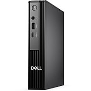 Desktop PC Dell Pro Micro QCM1255 Micro Form Factor, AMD Ryzen 5 Pro 8500GE (6 C / 12 T, 3.7 GHz - 5 GHz, 16 MB cache, 35 W), 16 GB DDR5, 512 GB SSD, Fara unitate optica, AMD Radeon Graphics Partajata, 65 W - adaptor extern, Ubuntu