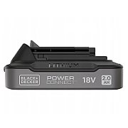 Akumulator 18V 2 0Ah BDL2018S BLACK+DECKER