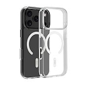 Dviced MagSafe iPhone 17 Pro Max clear case C - White