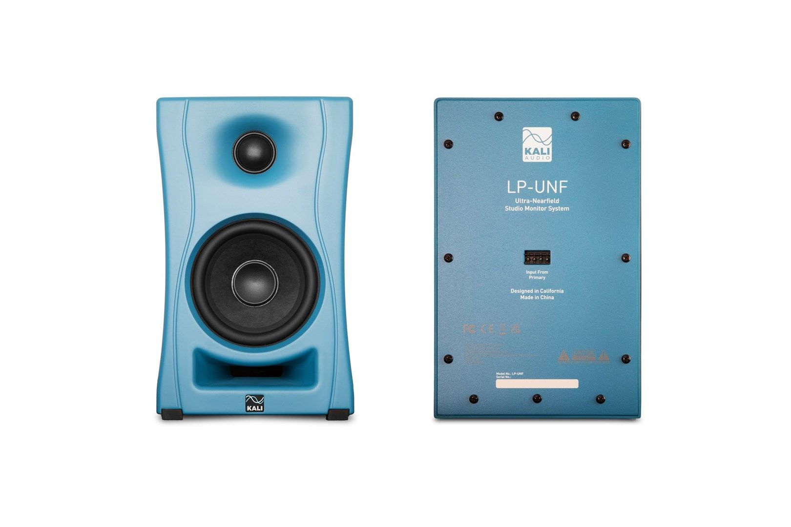 KALI AUDIO LP-UNF-B - Para monitorów odsłuchowych z Bluetooth. Głośniki multimedialne  niebieskie.