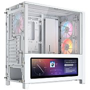 Carcasa Corsair FRAME 4000D LCD RS ARGB, Mid-Tower, ATX, Alb