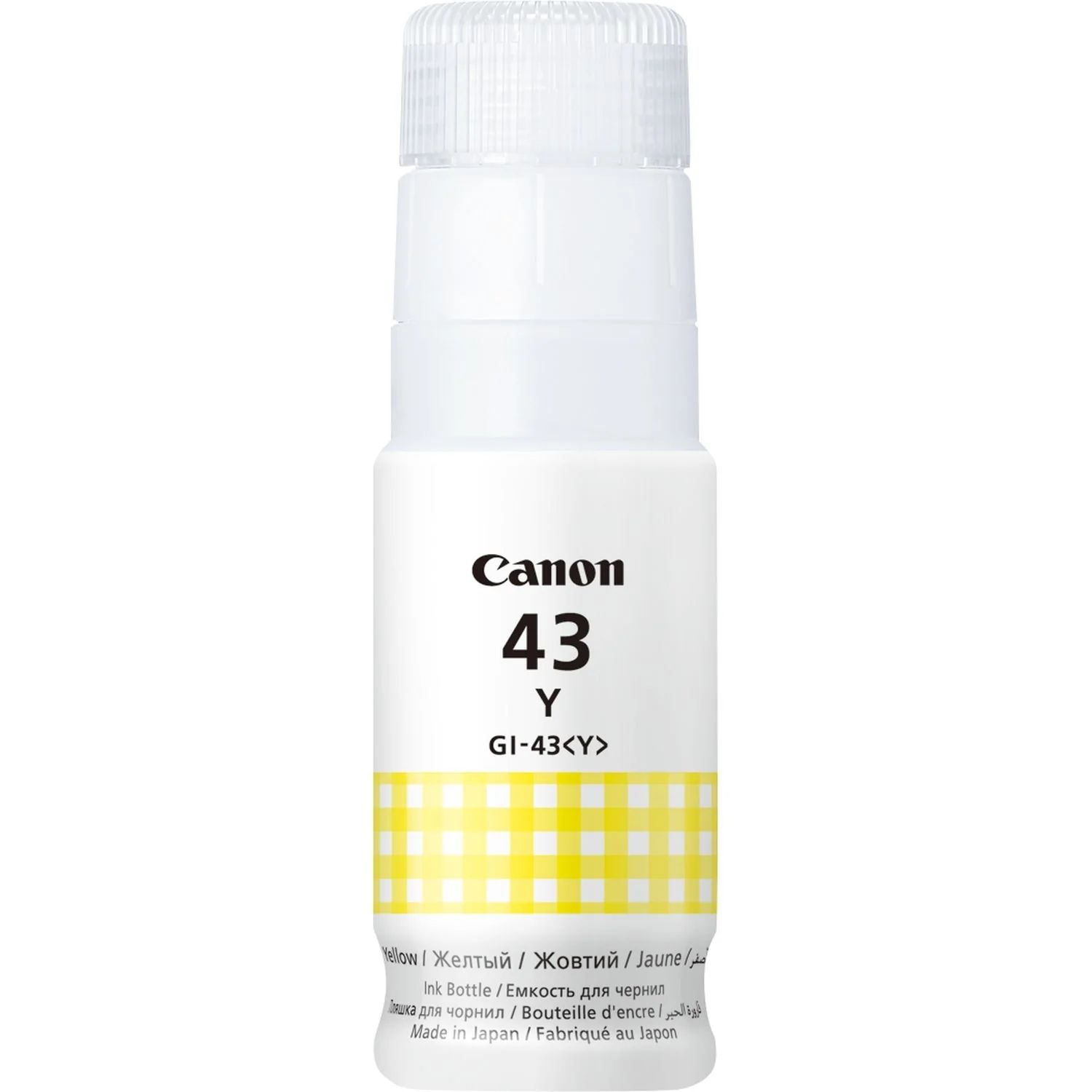 CANON GI43Y INK BOTTLE YEL G540/G640
