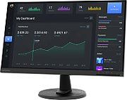 Monitor WLED VA LENOVO C24-40, 23.8 , Full HD, 75Hz, AMD FreeSync, negru