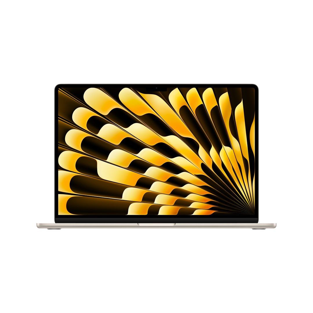 Laptop Apple MacBook Air 15 MDVD4ZE/A, 15.3 inch 2880 x 1864, Apple M5 10-core (10 C / 10 T, N/A - N/A, N/A cache, N/A), 16 GB LPDDR5X, 512 GB SSD, Apple M5 10-core integrat, Mac OS, Tastatura US, Starlight