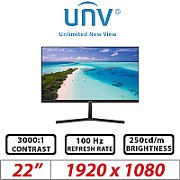 Uniview MW-LC22-E Monitor VA Full HD de 22 inci cu cablu HDMI și rată de refresh de 100 Hz