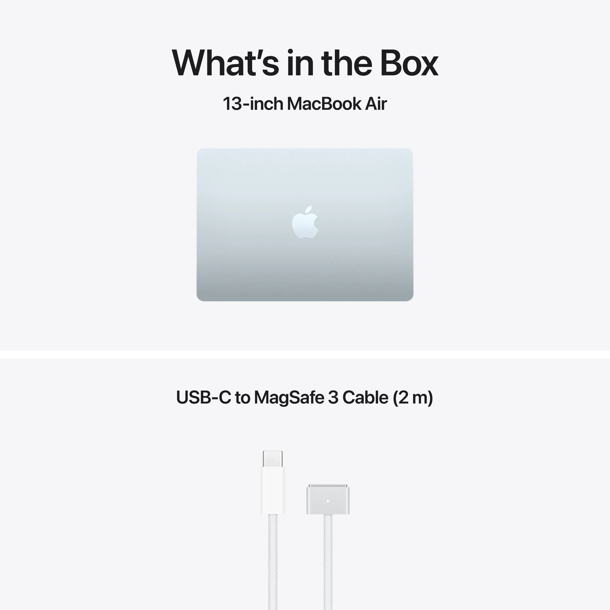 Laptop Apple MacBook Air MacBook Air 13, 13.6 inch 2560 x 1664, Apple M5 10-core (10 C / 10 T, N/A - N/A, N/A cache, N/A), 32 GB LPDDR5, 512 GB SSD, Apple 10-core GPU, macOS, Tastatura US English, Sky Blue