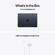 Laptop Apple MacBook Air 13 Z1L6000G0, 13.6 inch 2560 x 1664, Apple M5 10-core (10 C), 24 GB RAM, 512 GB SSD, Apple M5 10-core integrat, Mac OS, Midnight