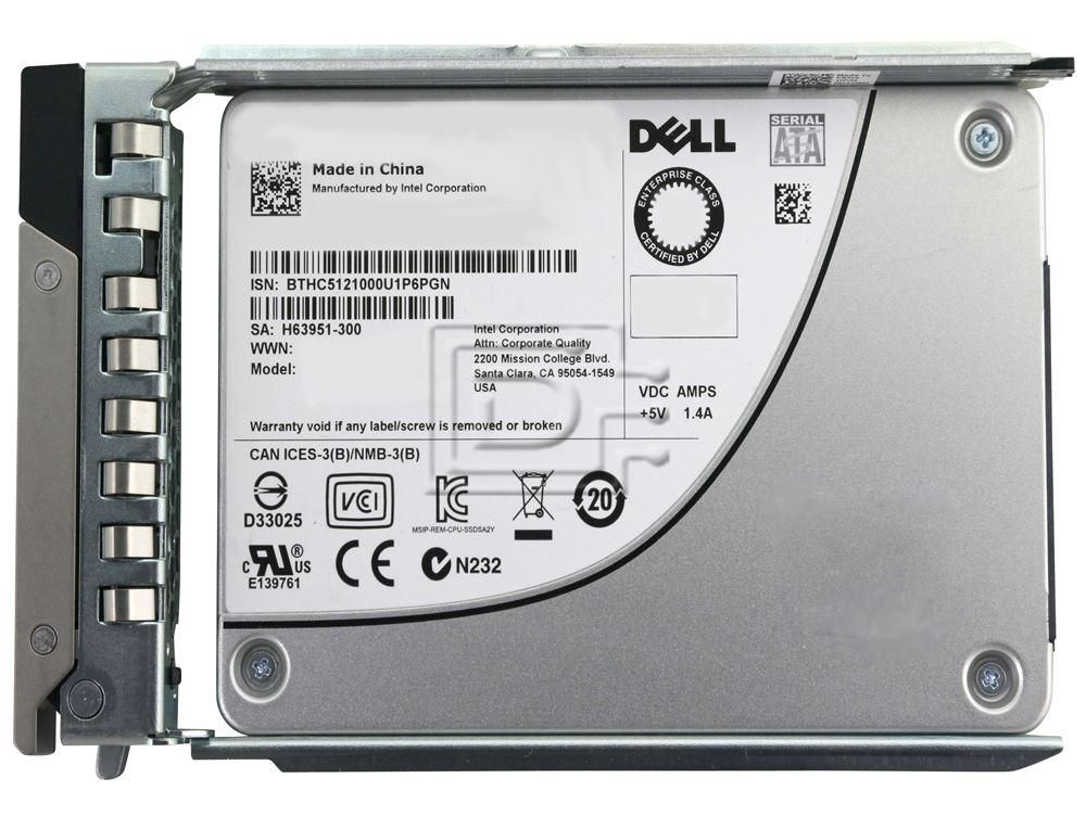 SSD server Dell 400-BKFL 1.92 TB, 2.5 inch, PCIe 4.0 U.2, caddy DELL G14 SFF