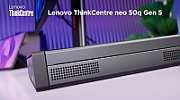 Desktop PC Lenovo ThinkCentre neo 50q Gen 5 Tiny Tiny (1L), Intel Core 5 210H (8 C / 12 T, 2.2 GHz - 4.8 GHz, 12 MB cache, 45 W), 16 GB DDR5, 1 TB SSD, Fara unitate optica, Intel Graphics Partajata, 90 W, Windows 11 Pro