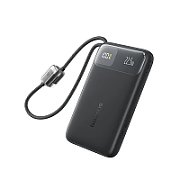 POWER BANK Baseus EnerFill FC11, 10000mAh, cablu integrat USB Type-C si Iphone Lightning, 22.5W, display, negru,  E0027R04  (timbru verde 0.98 lei) - 6932172699840